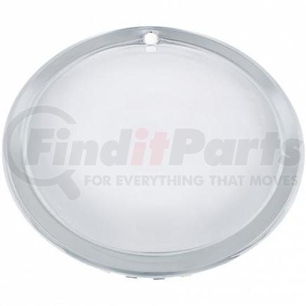 United Pacific BHC01-15 Axle Hub Cap - 15", Chrome, Baby Moon Style