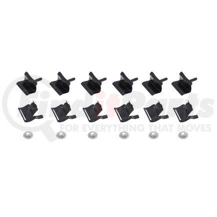 United Pacific C626401 Molding Mounting Clips For 1962-64 Chevy Impala Hardtop (Set of 6)