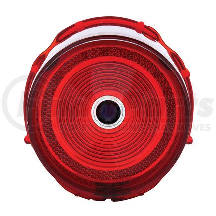 United Pacific C6507 Tail Light Lens - Plastic, Incandescent, with Blue Dot, for 1965 Chevy Impala