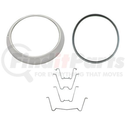 UNITED PACIFIC C7011-KIT Headlight Rim Kit - with Gaskets and Clips, for 1950-1954 Chevrolet 1500