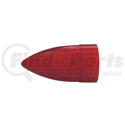 United Pacific C8000 Tail Light Lens - Red, for 1959 Cadillac