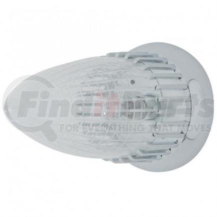 United Pacific C8018 Tail Light - Clear Lens, for 1959 Cadillac Style, with Flush Mount Bezel