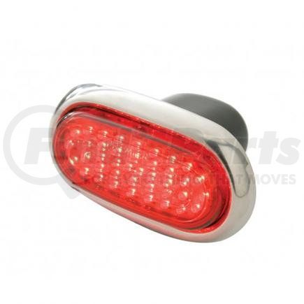 United Pacific F42802 Tail Light - LED, with Stainless Steel Bezel, for 1942-1948 Ford Car