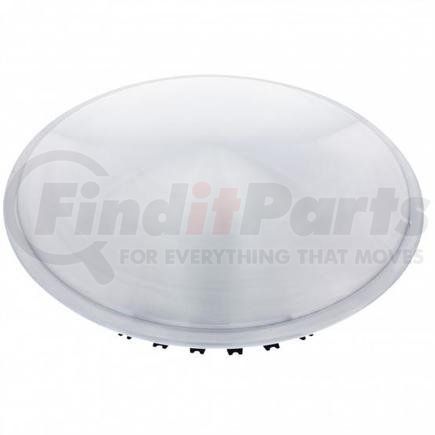 United Pacific RDC01-16 Wheel Cover - Racing Wheel Disc, 16", Brushed, Stainless Steel