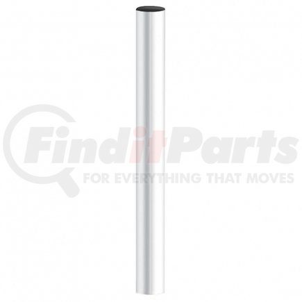 UNITED PACIFIC S1-5-060 - exhaust stack pipe - 5" straight plain bottom exhaust - 60" l | 5" straight plain bottom exhaust - 60" l