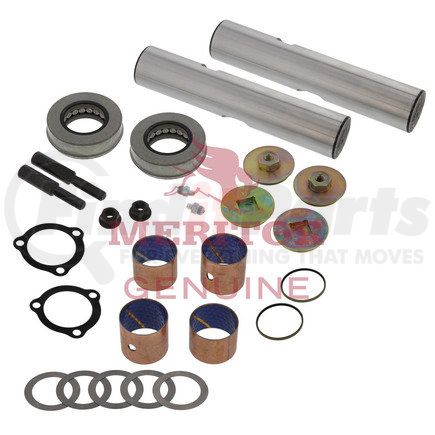 Mack 8235-R201609 Steering King Pin - Kit, Double Draw Key, Composite, 9.016 in. L, 1.794 in. Dia.