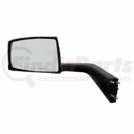 United Pacific 41695 Hood Mirror - LH, Chrome, for Volvo VNL