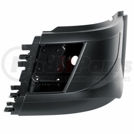 United Pacific 42815 Bumper End - LH, with Fog Light, with Aero Style Bumper, for 2015-2017 Volvo VNL