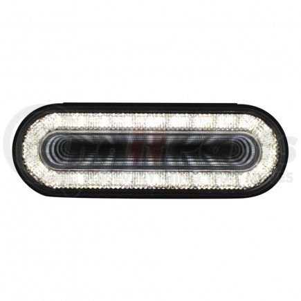 United Pacific 36837 Back Up Light - 24 LED, 6", Oval, "Mirage"