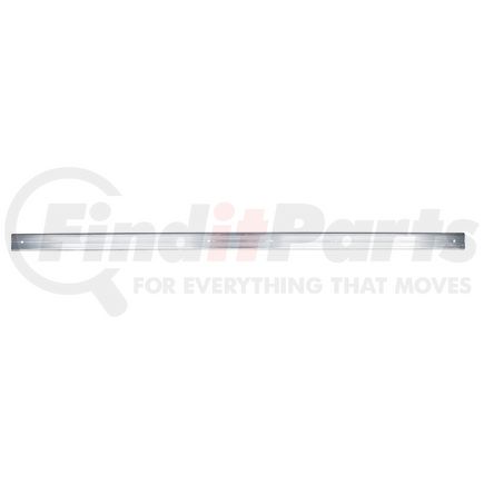 United Pacific 110791 Tailgate Sill Plate - Aluminum, Clear Anodized, for 1978-1986 Ford Bronco