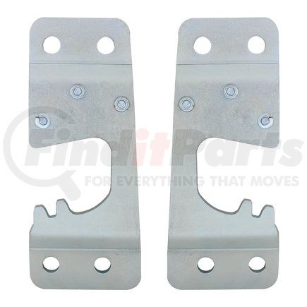 UNITED PACIFIC 110223 - door lock striker - door latch striker plates for 1967-72 chevy and gmc truck (pair) | door latch striker plates for 1967-72 chevy & gmc truck (pair)