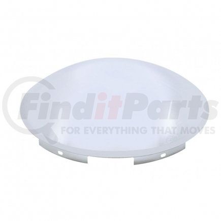 United Pacific 10189 Axle Hub Cap - Front, 6 Even, Dome Style, 7/16" Lip