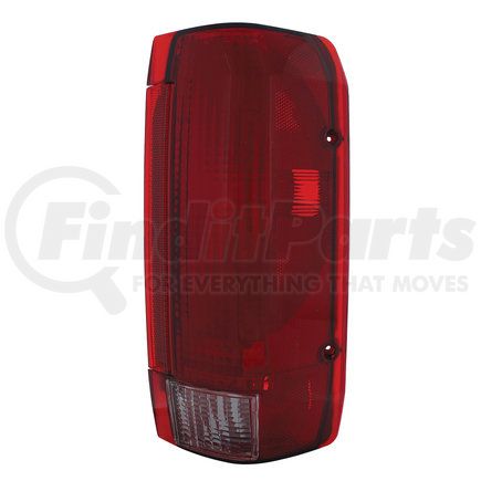 United Pacific 110173 Tail Light Assembly - Incandescent, Red/Clear Lens, Passenger Side, for 1990-1996 Ford Styleside Pickup and 1990-1996 Fullsize Bronco