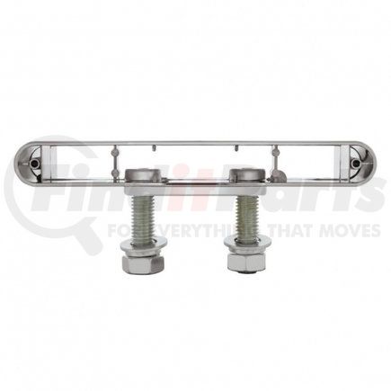 United Pacific 37880B Light Bar Housing - Chrome, Double Face