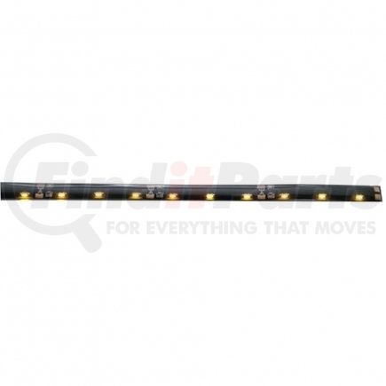 United Pacific 37954 Auxiliary Light - Auxiliary/Utility Flex Strip Light, 30 LED 19 1/2", Amber