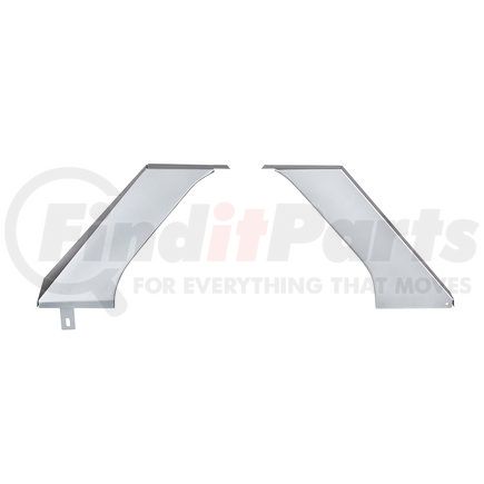 United Pacific 110331 Fuel Tank Shield - Tank Filler Guard Set, for 1966-1977 Ford Bronco