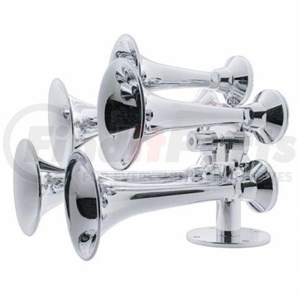 United Pacific 46131 Train Horn - 5 Trumpet, Chrome