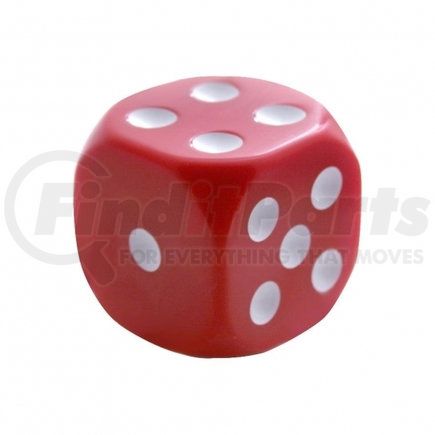 United Pacific 70013 Manual Transmission Shift Knob - Gearshift Knob, Red Dice