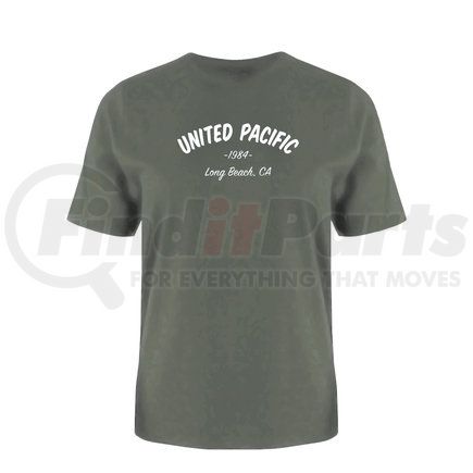 United Pacific 99180L T-Shirt - United Pacific Long Beach Tee, Green, Large