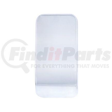 United Pacific 41453 Switch Covers - Chrome, Plastic, Blank, for Kenworth T680/T880/W990