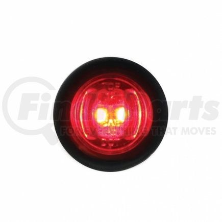 United Pacific 36850B Mini Clearance/Marker Light - Red LED/Red Lens, with Rubber Grommet, 2 LED