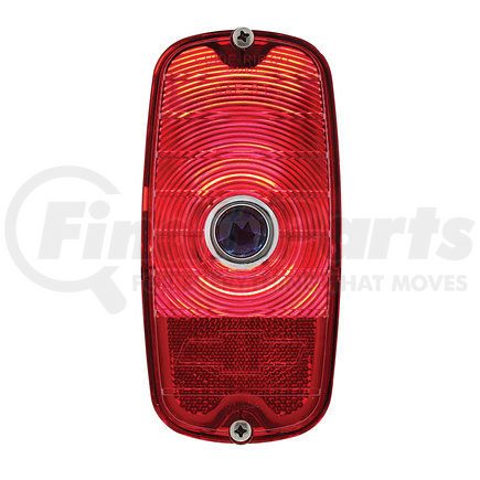 United Pacific C606616BD Tail Light - With Blue Dot, for 1960-1966 Chevy and GMC Fleetside Truck