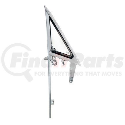 United Pacific 110779 Side Window Frame - Driver Side, Assembly, with Non-Tinted Glass, for 1964.5-66 Ford Mustang