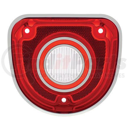 UNITED PACIFIC C6851 Back Up Light Lens - for 1968 Chevy Impala and Caprice