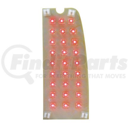 United Pacific FTL6772LED-R Tail Light Insert Board - Passenger Side, LED, Dual Function, for 1964-1972 Ford Truck and 1966-77 Ford Bronco