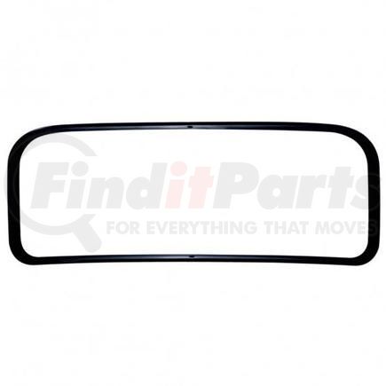 United Pacific B20044 Window Garnish Molding - Black, Back, Steel, Black EDP, for 1932 Ford 5-Window Coupe