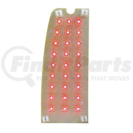 United Pacific FTL6772LED-L Tail Light Insert Board - Driver Side, LED, Dual Function, for 1964-1972 Ford Truck and 1966-77 Ford Bronco