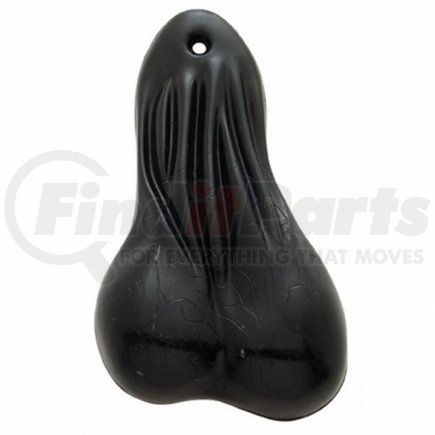 UNITED PACIFIC 70145 - bumper cover emblem - large decorative rubber balls - black | 8.25" tall large low-hanging rubber balls - black