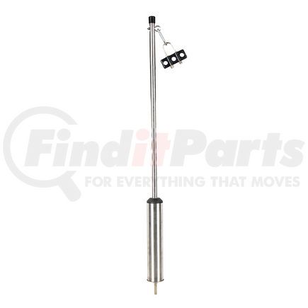 UNITED PACIFIC 94010 - swivel stick - 40" chrome "competition series" heavy duty swivel stick | 40" chrome heavy duty swivel pogo stick -competition series