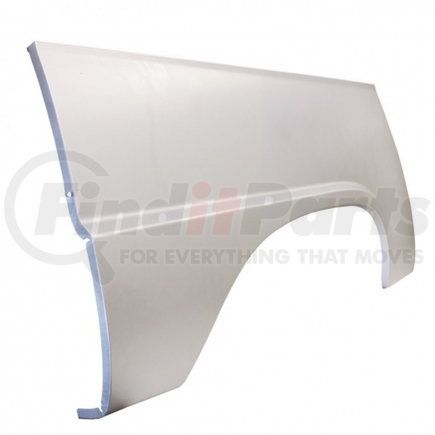 United Pacific 110335 Quarter Panel Skin - Lower, 20-Gauge Steel, Primer, Passenger Side, for 1966-1976 Ford Bronco