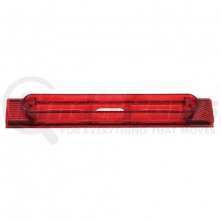 UNITED PACIFIC 30890B Light Housing - Conspicuity Reflector Plate, Red, for 6 1/2" LED Light Bar
