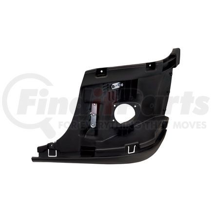 United Pacific 20895 Bumper End Reinforcement - LH, with Fog Light Hole, for 2008-2017 Freightliner Cascadia