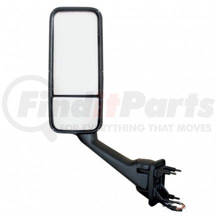 United Pacific 42773 Door Mirror - Chrome, Heated, Driver Side, for Peterbilt 387/587 & Kenworth T2000/T700