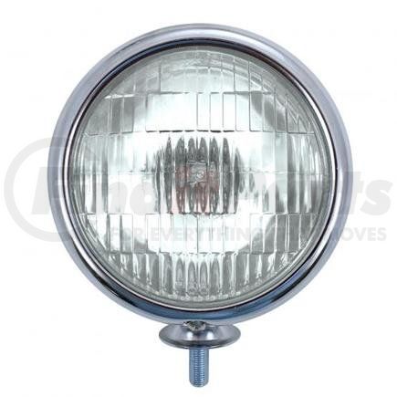 United Pacific C364008 Fog Light - 12V, Vintage, Chrome, Clear Lens