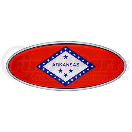 UNITED PACIFIC 10973 - emblem - die cast arkansas flag emblem | die cast arkansas flag emblem