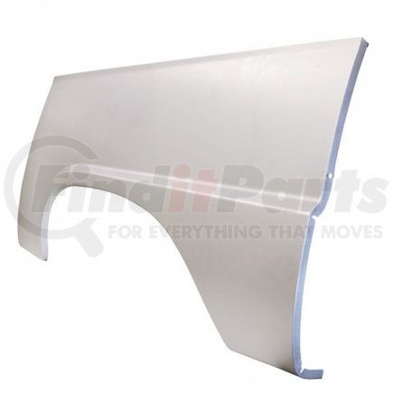 United Pacific 110334 Quarter Panel Skin - Lower, 20-Gauge Steel, Primer, Driver Side, for 1966-1976 Ford Bronco