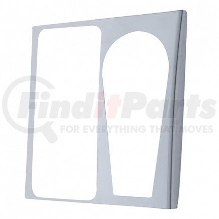 UNITED PACIFIC 41619 - dashboard panel - volvo stainless light panel trim | volvo stainless light panel trim