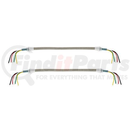 United Pacific S1105 Wire Conduit - 12-3/4" Long, Stainless Steel, with 5 Wires, for 1928-1932 Ford Car/Truck