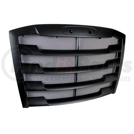 UNITED PACIFIC 42476 - grille - black grille with bug screen for 2018-2020 freightliner cascadia | black grille with bug screen for 2018-2021 freightliner cascadia