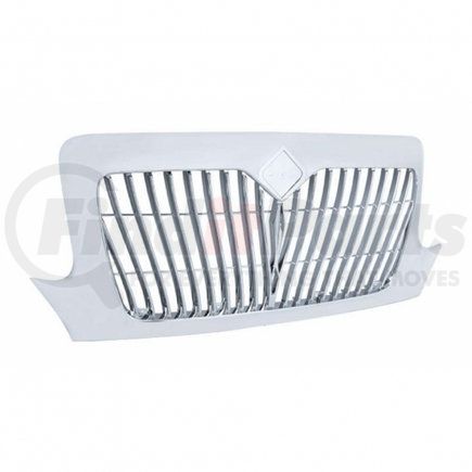 United Pacific 21206 Grille - Chrome, with Curved Bars, for 2002-2021 International Durastar