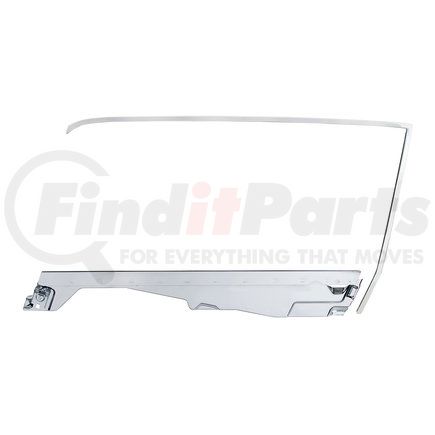 United Pacific 110617 Door Glass Frame and Channel Kit - for 1964.5-1966 Ford Mustang Coupe