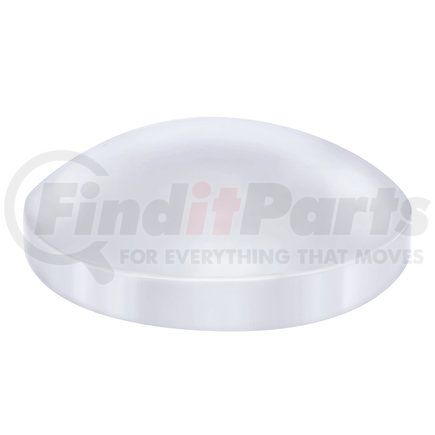 United Pacific 10203 Axle Hub Cap - Rear, 8.25", Chrome, Dome Style