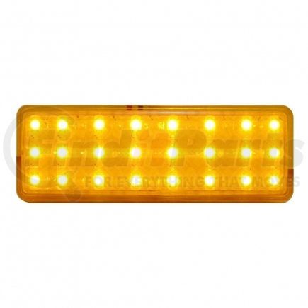 UNITED PACIFIC CPL4753A Parking Light Lens - 24 LED, Amber, for 1947-1953 Chevy Truck