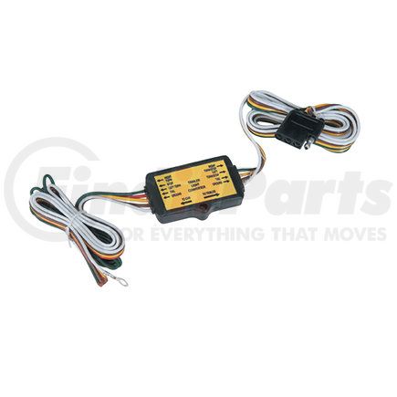UNITED PACIFIC 90620 - trailer wire converter - trailer light converter - 5 to 4 wires | trailer light converter - 5 to 4 wires