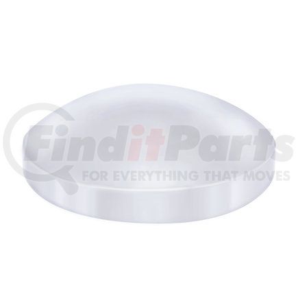 United Pacific 10202 Axle Hub Cap - Rear, 8", Chrome, Dome Style, for 8 Stud with 5/8" dia. Studs