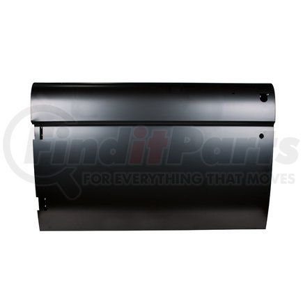 United Pacific 110373 Door Shell - Black EDP, Die Stamped, Driver Side, 20 Gauge Sheet Metal, for 1968-1977 Ford Bronco